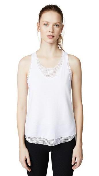 KORAL ACTIVEWEAR Villa Tank Top in white cover image
