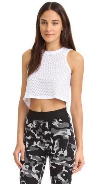 Koral Activewear Muscle Tank - White cover image