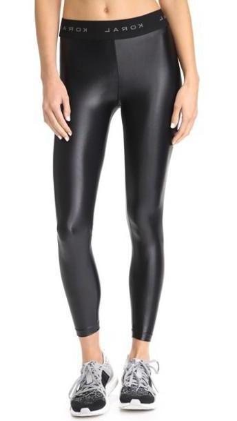 KORAL ACTIVEWEAR Aden Leggings in black cover image