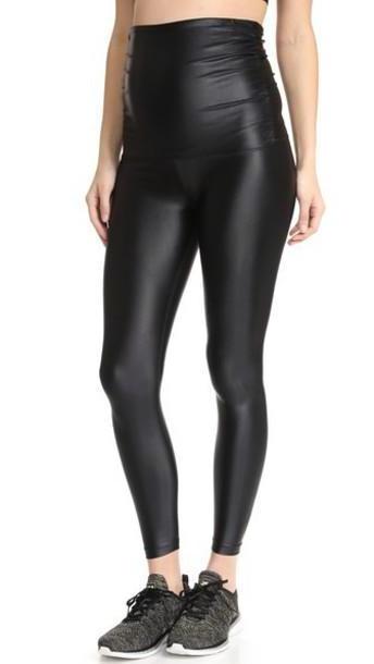 KORAL ACTIVEWEAR Lustrous Maternity Leggings in black cover image