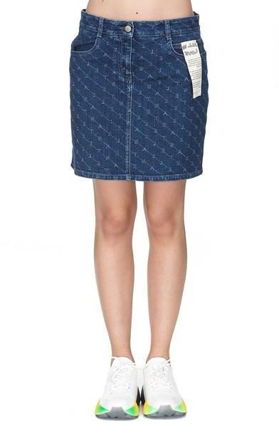 Stella Mccartney Mini Skirt in denim / denim cover image
