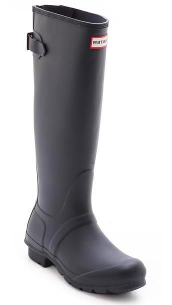 Hunter Boots Original Back Adjustable Boots - Navy cover image