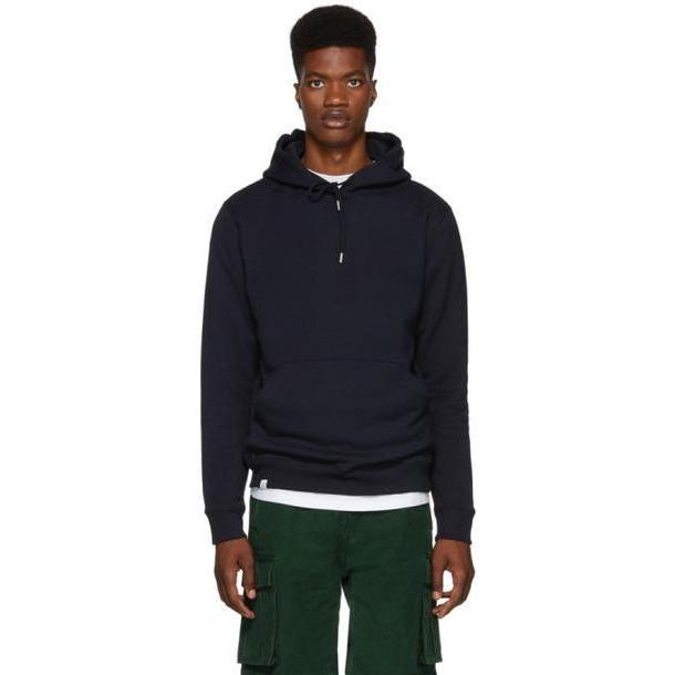 Norse Projects Navy Vagn Classic Hoodie cover image