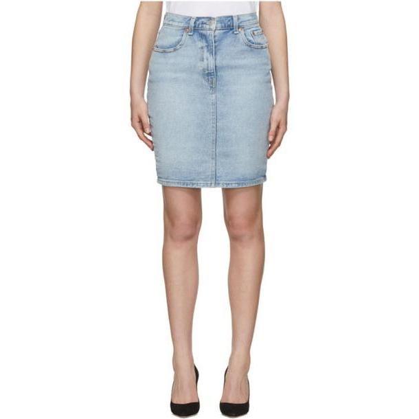 Levi's Blue Denim Essential Miniskirt cover image
