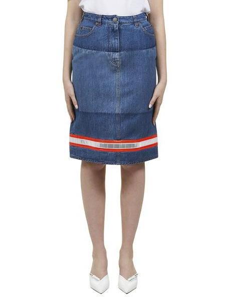 Calvin Klein Reflective Tape Denim Skirt cover image