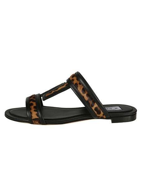 Tod's Leopard Flat Sandals cover image