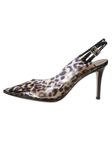 Gianvito Rossi Leopard Print Sandals cover image