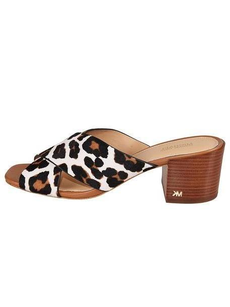 Michael Kors Leopard Print Sandals cover image
