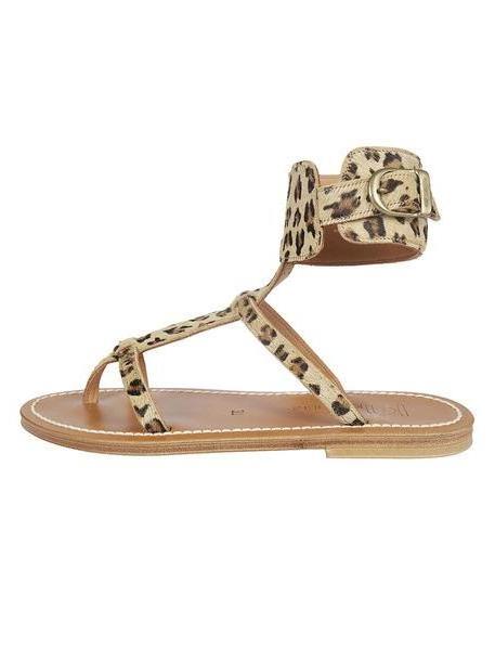 K.Jacques K. Jacques Leopard Print Sandals cover image