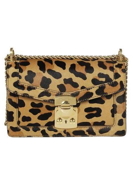 Miu Miu Leopard Shoulder Bag cover image