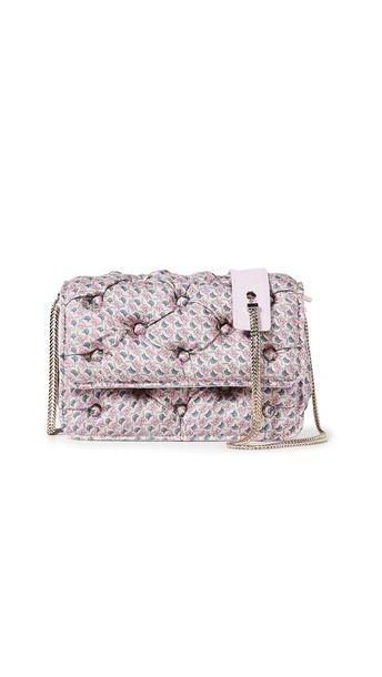 Benedetta Bruzziches Carmen Quilted Shoulder Bag in leopard cover image