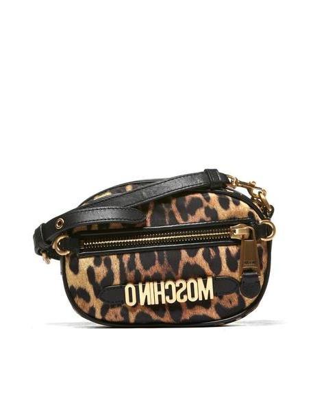 Moschino Leopard Print Shoulder Bag cover image