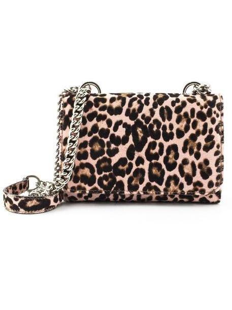 Roberto Festa Pink Leopard Spotted Ponyskin Clutch cover image