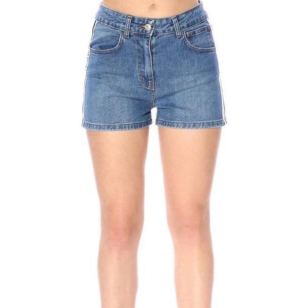 Gcds Pants Pants Women Gcds in denim / denim cover image