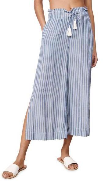 Red Carter Paris Pants in denim / denim cover image