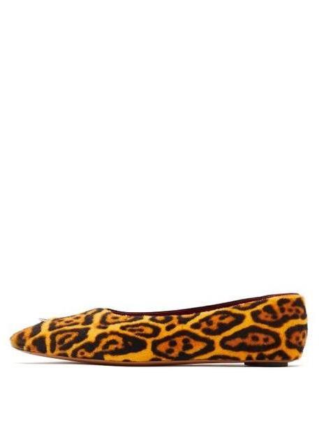 Marni - Piercing Leopard Print Calf Hair Pumps - Womens - Leopard cover image