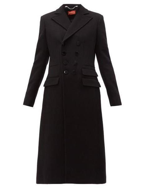 Altuzarra - Janine Double Breasted Wool Blend Coat - Womens - Black cover image