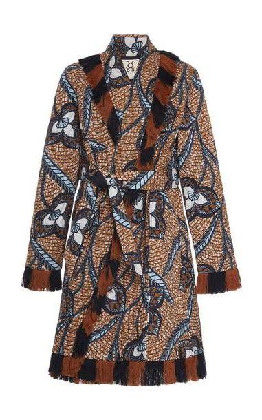 Figue Cassandra Cotton Coat in multi cover image