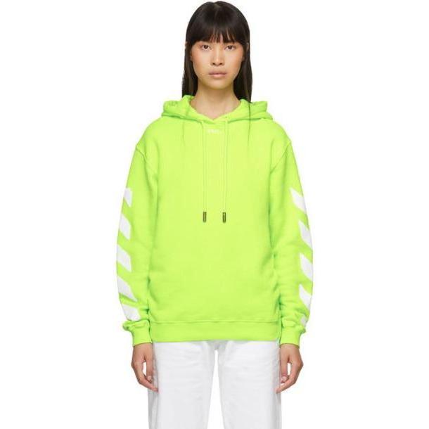 Off-White Yellow Diag Hoodie cover image