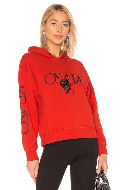Kenzo Bold Hoodie in red cover image