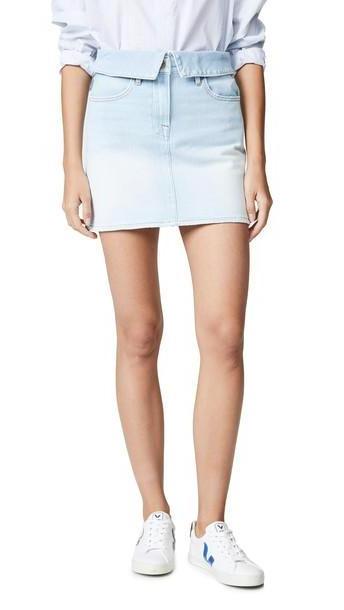 FRAME Le High Denim Miniskirt cover image
