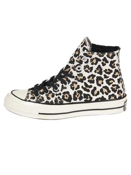 Converse Leopard Print Hi-top Sneakers cover image