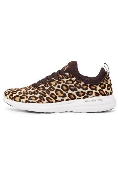 APL Athletic Propulsion Labs - Techloom Phantom 3d Calf Hair Sneakers - Leopard print cover image