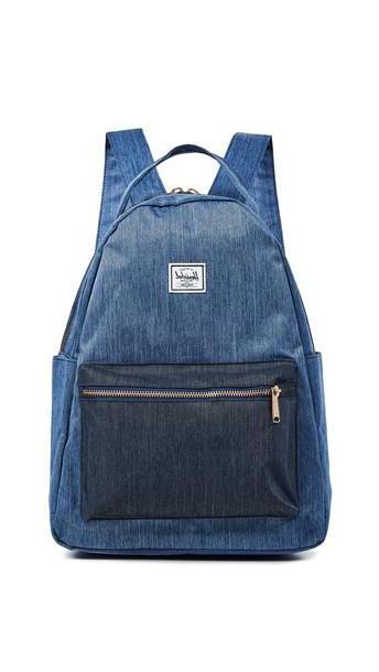 Herschel Supply Co. Herschel Supply Co. Nova Mid-Volume Backpack in denim / denim cover image