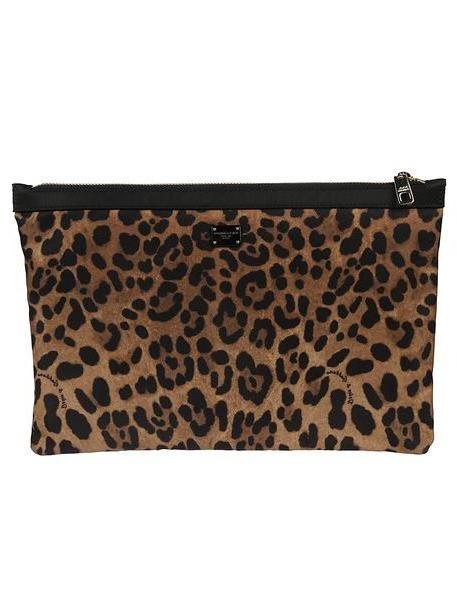 Dolce & Gabbana Leopard Clutch cover image
