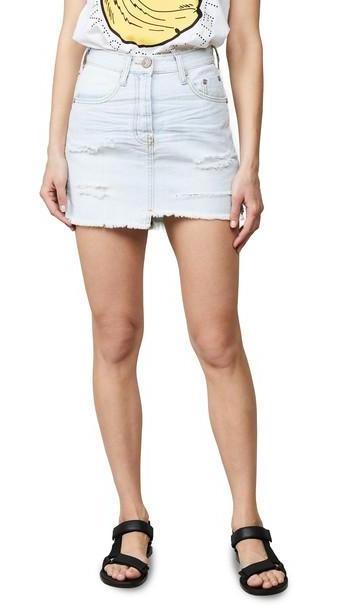One Teaspoon Brando Denim Miniskirt cover image