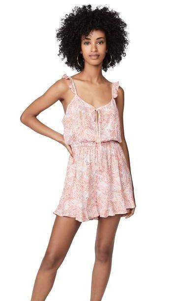 cupcakes and cashmere Monarch Romper in denim / denim cover image