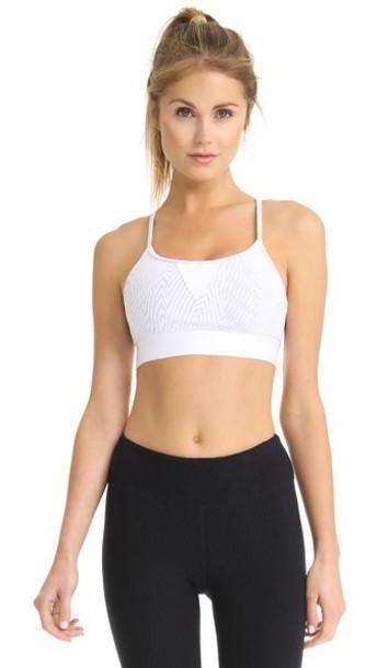 KORAL ACTIVEWEAR Trifecta Versatility Bra in white cover image