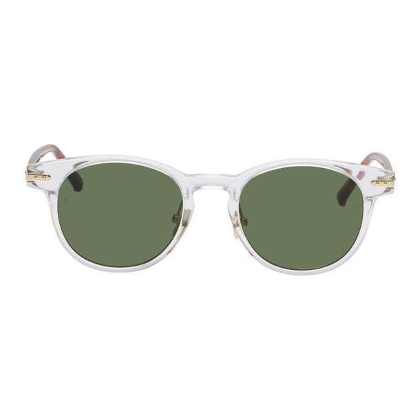 Linda Farrow Luxe Transparent & Tortoiseshell 25 C10 Sunglasses cover image