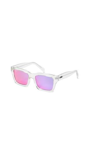 Quay In Control Sunglasses in pink / purple / clear cover image