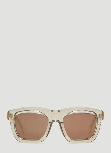 Kuboraum Maske C2 Square Sunglasses in Silver size One Size cover image