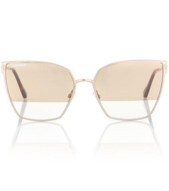 Tom Ford Metal sunglasses in beige / beige cover image