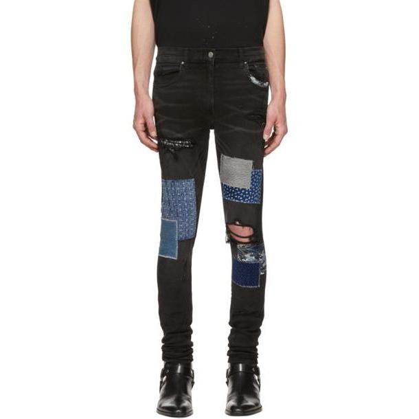 Amiri Black Japanese Repair Jeans cover image