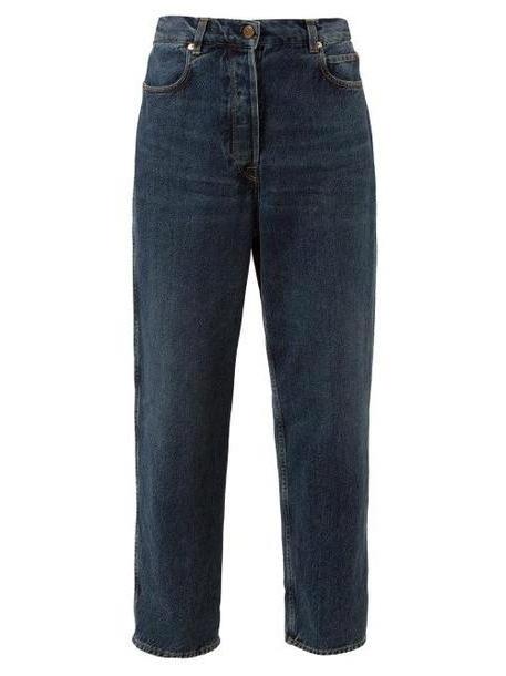 Golden Goose - Kim High Rise Boyfriend Jeans - Womens - Dark Denim cover image