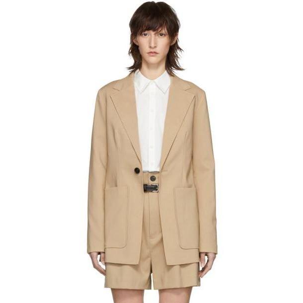 3.1 Phillip Lim Beige Wool Tailored Blazer cover image