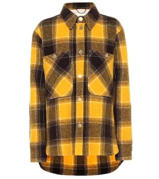 Dorothee Schumacher Colorful Check virgin wool jacket in yellow cover image
