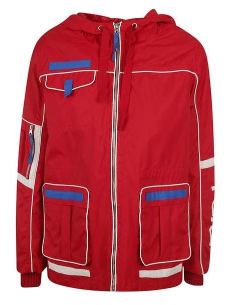 Red Valentino Love Notes Print Jacket cover image