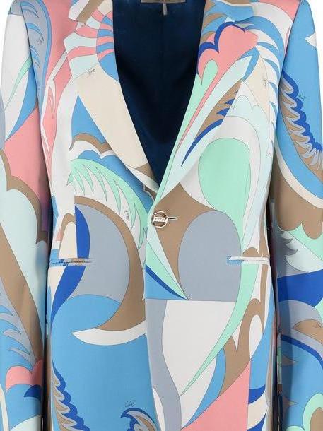 Emilio Pucci Acapulco Print Blazer cover image