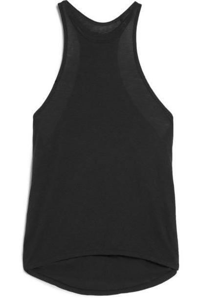 Olympia Activewear - Arete Cotton-jersey Tank - Black cover image