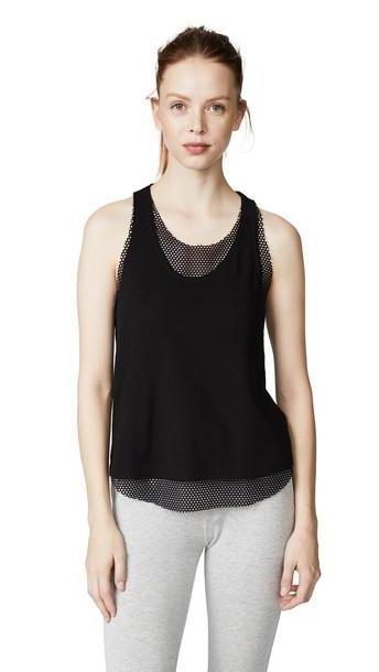 KORAL ACTIVEWEAR Villa Tank Top in black cover image