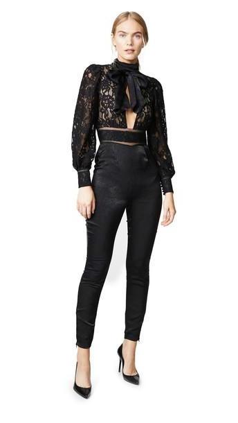 Misha Collection Clara Jumpsuit in black cover image