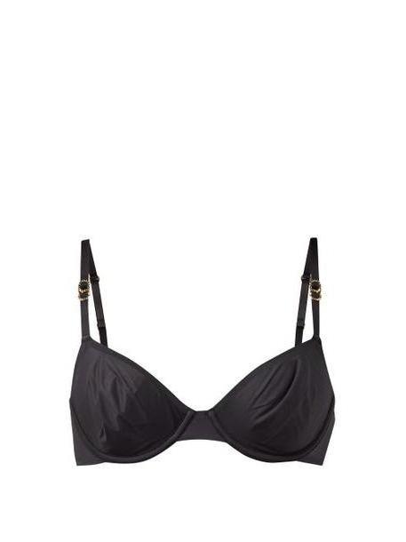 Stella Mccartney Lingerie - Grace Glowing Underwired Bra - Womens - Black cover image