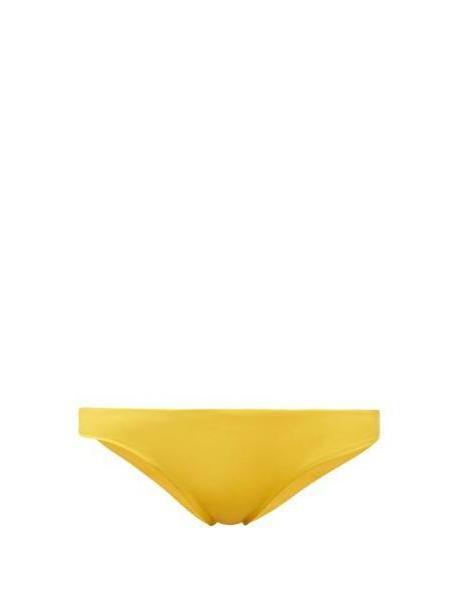 Jade Swim - Lure Low Rise Bikini Briefs - Womens - Yellow cover image