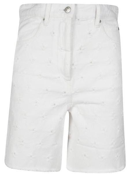 Isabel Marant Liny Distressed Denim Shorts cover image