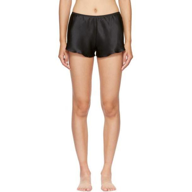 Simone Pérèle Black Dream Silk Night Boy Shorts cover image