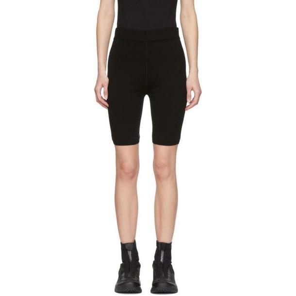 T by Alexander Wang Black Bodycon Basics Biker Shorts cover image